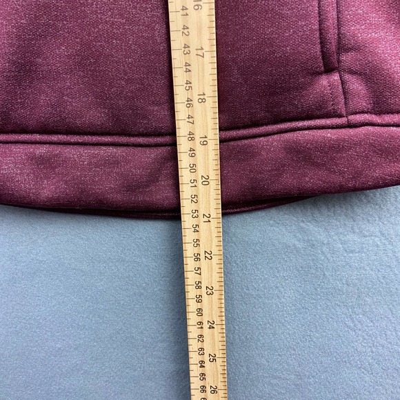 The North Face Red Pullover Sweater Cowl Neck Fleece Lined Women’s Size XS - Picture 5 of 7